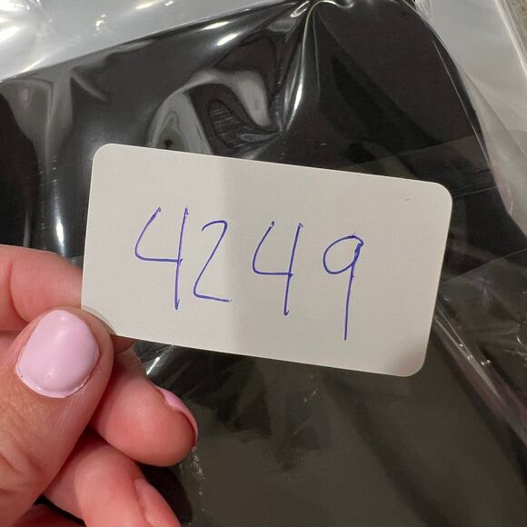 FEAR OF GOD ESSENTIAL Men's Long Sleeves Polo Shirt Size M In Black - Picture 8 of 8